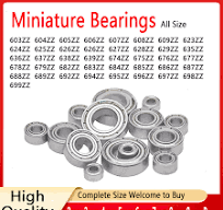 BEARINGS 603 604 - 699 ZZ - METAL SHIELDED Miniature Bearings - Multi  Variations
