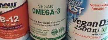 Making up for these nutrients by eating specific foods and taking supplements can help vegans stay healthy. Vegan Vitamins Supplements Buying Guide Vegan Com