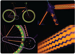 Rydesafe Reflective Bike Decals Modular Kits Reflective Bike Reflective Decals Reflective