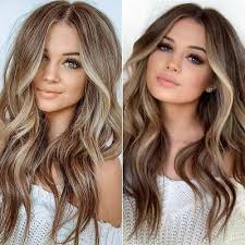 As they say, ombre is here to stay! let's keep one stunning fishtail braided hairstyle for the beach, shall we? Colorfulpanda Ombre Wig With Dark Roots Natural Wavy Brown Blonde Long Curly Eur 31 35 Picclick De