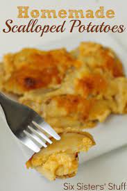 Homemade Scalloped Potatoes Recipe Recipe Homemade Scalloped Potatoes Recipes Scalloped Potato Recipes