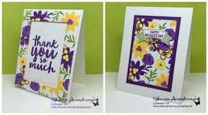 Flick your thumb off the card as it moves. How To Make A Floating Layer Card Tx Stampin Sharon