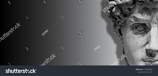 3d Background Wallpaper Black And White Antic Statue Face Classical Style Wallpaper David Is A Masterpiece O Stock Photos Funny Italian Artist Michelangelo