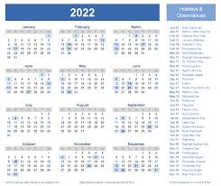 2022 calendar templates and images