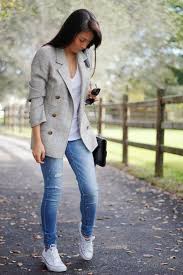 20 Style Tips On How To Wear Sneakers Outfit Ideas Gurl Com Trendy Business Casual Work Outfits Women Casual Work Outfits