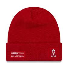 You can count on one of the collection's soft knit beanies featuring a contrasting, embroidered a|x logo applied to the brim. Los Angeles Angels New Era 2018 Mlb Official On Field Sport Knit Wintermutze