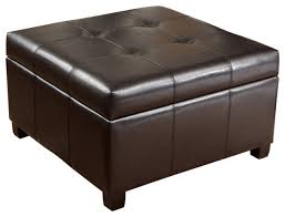 Our upholstered coffee table stools are amongst the largest footstools available. Gdf Studio Boston Tufted Leather Storage Ottoman Coffee Table Transitional Footstools And Ottomans By Gdf Studio Houzz