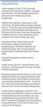 10.9k watchers824.1k page views433 deviations. Khuzrin Kamarudin On Twitter Sedikit Cerita Seram Menjelang Merdeka Bacalah Kalau Berani Selamat Hari Merdeka Semua