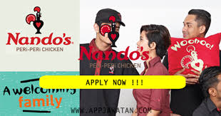 Van beloning ontvangen met gratis kippen tot het vinden van je dichtstbijzijnde restaurant, de app zit. Jawatan Kosong Di Nando S Chickenland Malaysia Sdn Bhd 31 Julai 2018 Appjawatan Malaysia