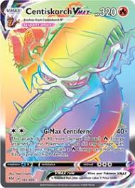 Centiskorch Vmax Secret Swsh03 Darkness Ablaze Pokemon Online Gaming Store For Cards Miniatures Singles Packs Booster Boxes This attack does 40 more damage for each r energy. usd