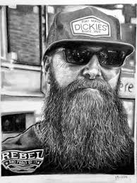 BFF”, 8”x10” graphite