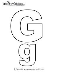 Practice writing the letter g in uppercase and lowercase. Alphabet Letter G Coloring Page A Free English Coloring Printable Lettering Alphabet Alphabet Coloring Pages Letter G Worksheets