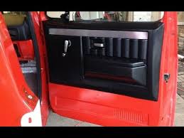 Part 1 Chevy C10 Door Panels Install New Aftermarket Door Panels 73 87 Youtube Truck Interior Doors Interior Panel Doors