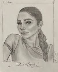 Download 1,129 realistic drawings stock illustrations, vectors & clipart for free or amazingly low rates! Zendaya Arty Charlotte Drawings Illustration People Figures Celebrity Actresses Artpal