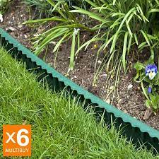 A lawn edging tool can be manual or motorised gardening equipment used to make boundaries between lawn and any other ground surface. Easy Install Lawn Plastic Lawn Edging H13cm Free Uk Delivery