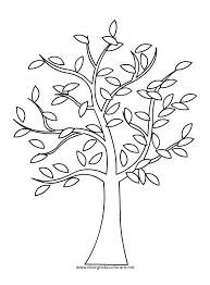 Albero Da Colorare Albero Con Foglie Da Colorare Disegni Da Colorare Disegni Da Colorare Colori Foglie