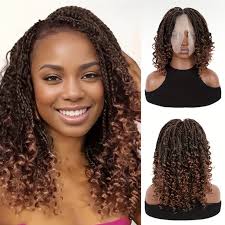 16 Inch synthetic hair braid wig