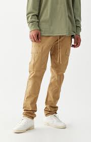 Khaki is an equal mix of sage and buff so it is considered a quinary color.1. Pacsun Utility Khaki Slim Cargo Pants Pacsun
