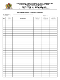 A short summary of this paper. Kartu Kunjungan Peminjaman Perpustakaan