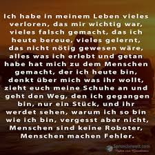Ich Habe In Meinem Leben Vieles Verloren Picture Spruche Nachdenkliche Spruche Tiefsinnige Spruche