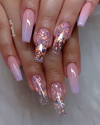 The next idea we have to show you features chic ombre art. 71 Best Beatiful Flower Nail Art Design 11 Producttall Com Coffin Nails Designs Cute Acrylic Nails Summer Acrylic Nails