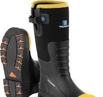 Amazon.com | Trudave Men's Steel Toe Rubber Boots, Waterproof Anti Slip Mud Boots, 6mm Neoprene Warm Outdoor Hunting Boots, Black, Size 6-14 | Hunting