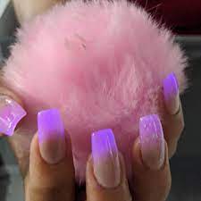 Esta primavera y verano presume tu bronceado con tonos contrastantes que te hagan destacar del resto. Salon Bonitas Unas Acrilicas Color Rosado Neon Tecnica Facebook