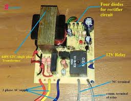 Working And Connection Diagram Of Single Phasing Preventer Circuit Diagram Single Circuit
