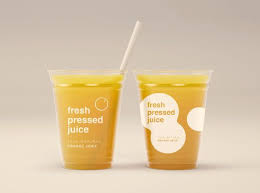 Juice Cups Mockup Psd Mockups Drinks Packaging Design Plastic Cups Design Tea Cup Design