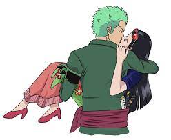 Zoro And Robin Kiss The Girl Zoro And Robin Kaido Vs Luffy One Piece Manga