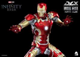 A new collectible figure from chinese toy company the toys asia, iron man's mark 43 armor from 2015's avengers: Iron Man Mark 43 1 12 Scale Figure Threezero The Avengers Infinity Saga Dlx
