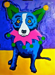 Pin By Mandee K On Bucket List Blue Dog Blue Dog Art Dog Art