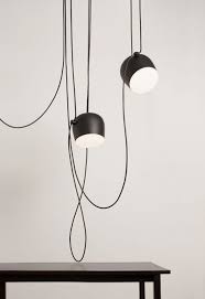 Flos aim small pendant reimagined in three stunning new colours, ivy, steel blue and light silver. Lampada Aim Small Flos 197 Design Store