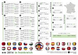 Ein spielplan bietet die wichtigsten infos im überblick, um kein spiel zu verpassen und sich die zeitfenster nach bestem gewissen. Fussball Em 2016 Spielplan Kostenlos Download Duesentrieb Design