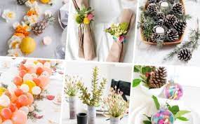 Whether you love diy crafts or want to buy already made decorating items, we've got five easy easter table decorations you can assemble yourself or sure to be popular with crafters of all ages, these fun and colorful centerpieces will brighten up any table and bring a little bit of spring indoors that your. 1001 Table Decoration Ideas Diy Instructions For Making Your Own