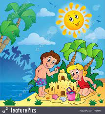 Beautiful rovinj city in croatia. Summer Season Images For Children Summer Theme With Children Playing Illustration Great Drawing Summer Season Images Summer Season Drawing Summer Theme