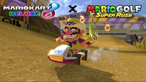 Beat him on get character mode. Wario Mario Golf Super Rush Mario Kart 8 Deluxe Mods