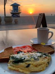 Best Breakfast at Hollywood Beach Broadwalk