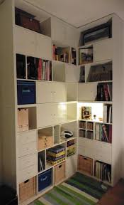 Ikea Hack Une Bibliotheque D Angle Sur Mesure Bibliotheque Angle Ikea Meuble Kallax Ikea