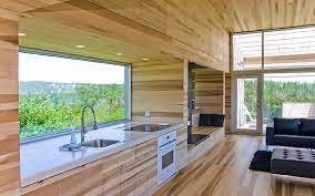 Imagined as a jewel box on a hill, sliding house takes the place of a barn that once stood on this nova scotia site. Sliding House Upper Kingsburg Ns Canada Plansmatter