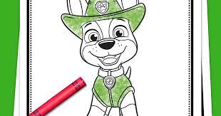 38+ paw patrol tracker coloring pages for printing and coloring. Paw Patrol Tracker Coloring Pack Nickelodeon Parents