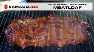 Brush with half of the glaze, then bake them at 350 degrees for 25 minutes and carefully remove them from the oven. Kamado Joe Bacon Wrapped Cheeseburger Meatloaf Youtube