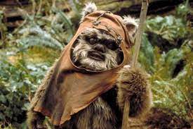 Star Wars Ewoks without fur are terrifying