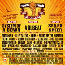 System of a down, volbeat, foo fighters und seiler & speer als headliner. News Nova Rock Festival