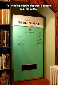 Every Book A Surprise Vending Machine Book Nerd I Love Books