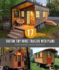 17 Best Custom Tiny House Trailers And Kits With Plans For Super Tight Budget Craft Mart Tiny House Trailer Tiny House Trailer Plans Tiny House Exterior