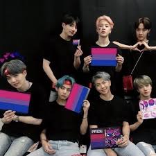 Leah On Twitter Bi Flag Bts Memes Bi Pride