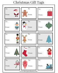 Printable christmas gift tags can add a special touch to your presents. 15 Free Printable Christmas Labels The Typical Mom