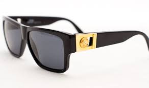 Black And Gold Versace Sunglasses Black Sunglasses Ft Gold Medusa Head Versace Sunglasses Vintage Versace Sunglasses Sunglasses
