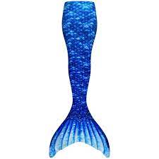 Blue Mermaid Tail For Swimming